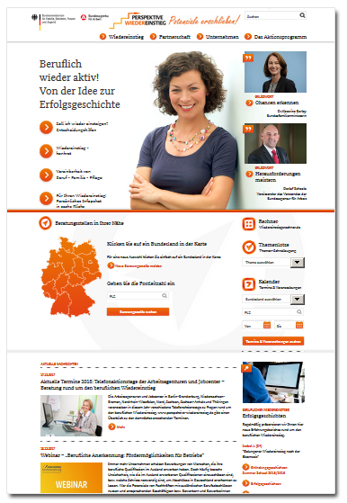 Webseite: www.perspektive-wiedereinstieg.de